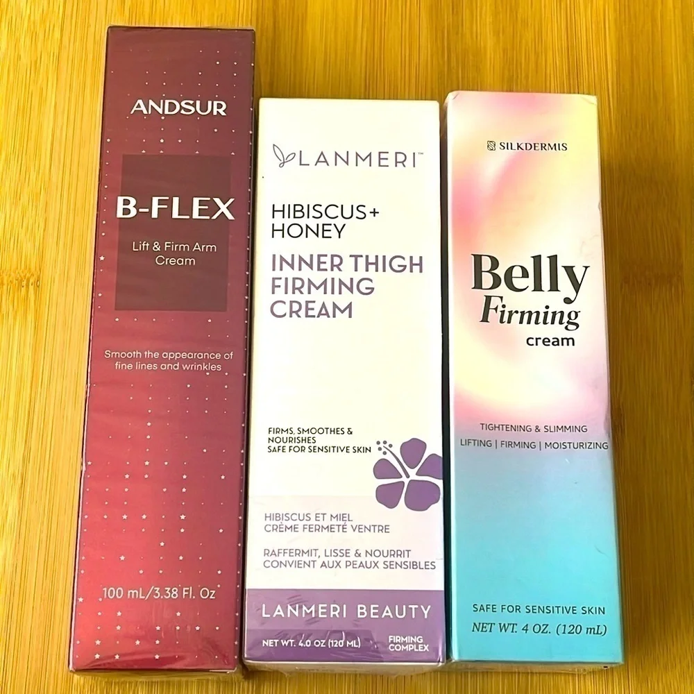Brand New Lot of Belly & Inner Thigh Firming Cream Lift & Firm Arm Cream